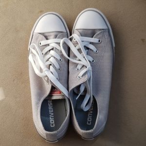 WORN ONCE Gray Converse